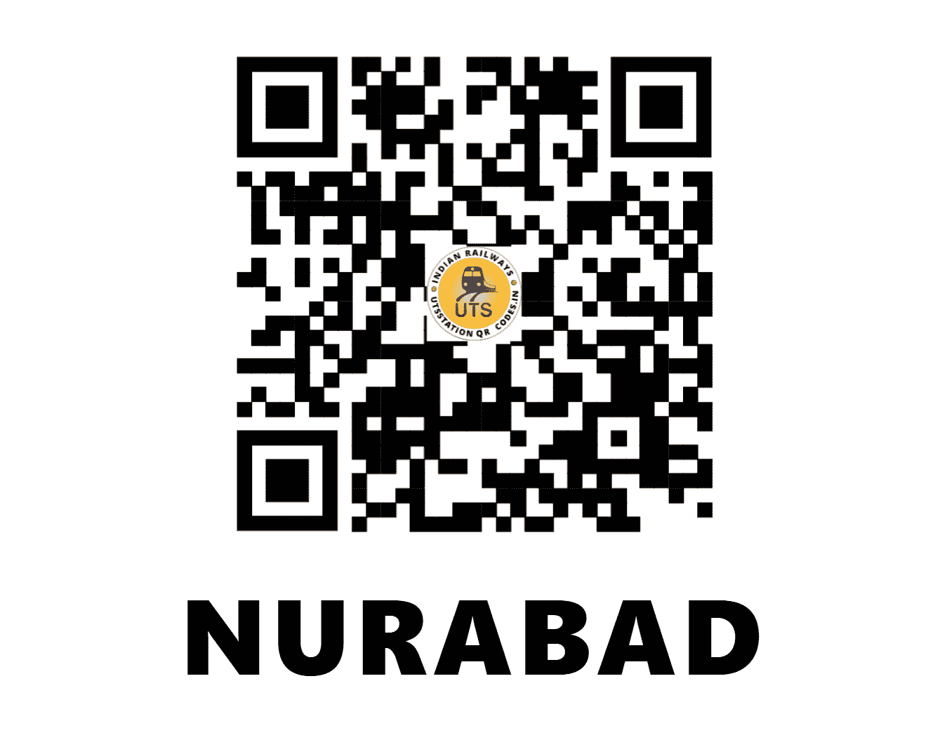 UTS QR Code for NURABAD - NUB - NC (MADHYA PRADESH)
